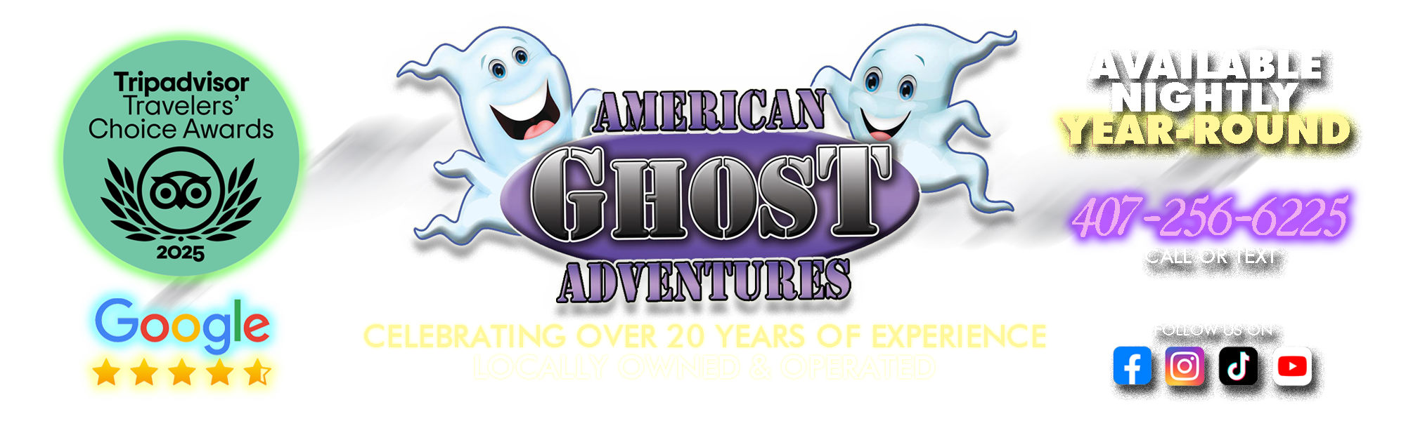 American Ghost Adventures | Locally Owned & Operated